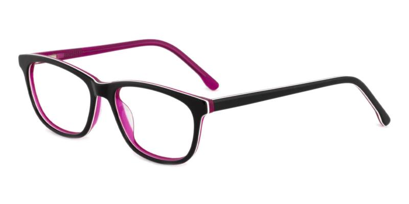 Purple Machovec - Acetate ,Universal Bridge Fit