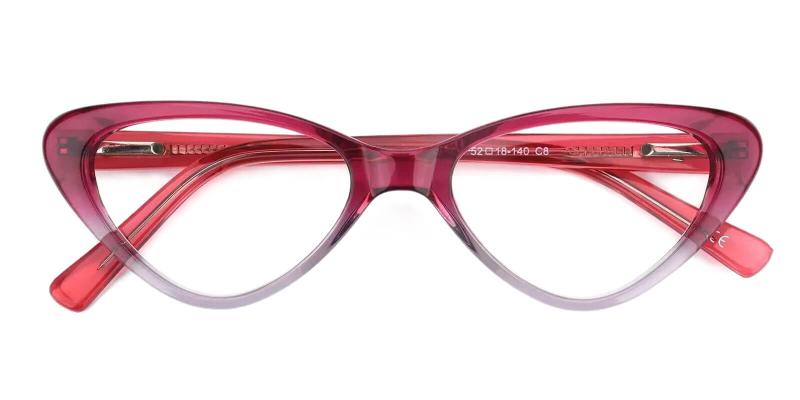 Hannah Purple  Frames from ABBE Glasses