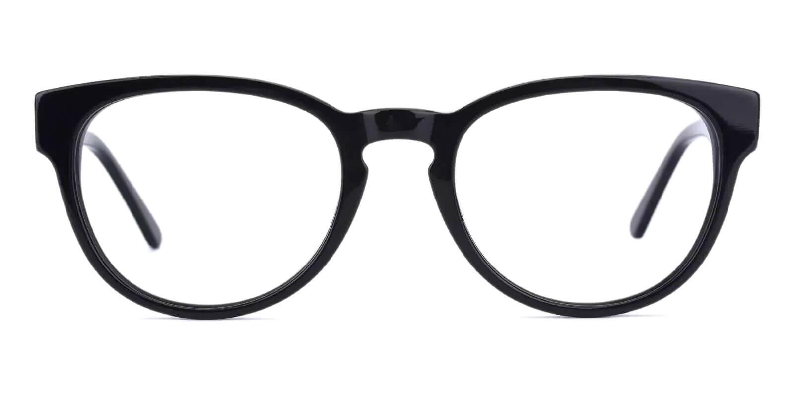 Aurora Black Acetate Eyeglasses , Fashion , SpringHinges , UniversalBridgeFit Frames from ABBE Glasses