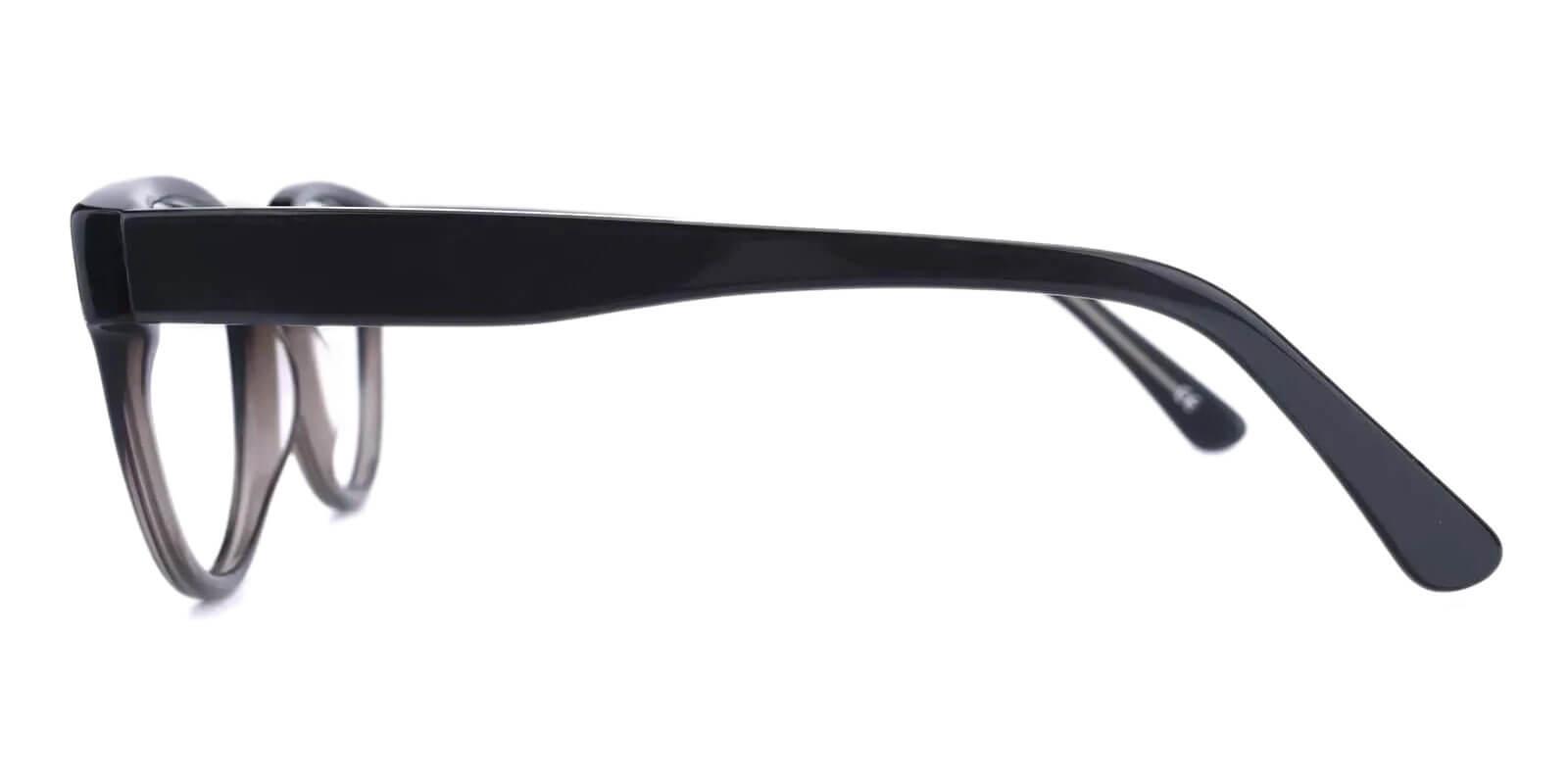Aurora Gray Acetate Eyeglasses , Fashion , SpringHinges , UniversalBridgeFit Frames from ABBE Glasses