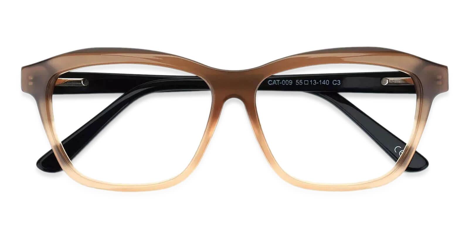Sonia Cream Acetate Eyeglasses , SpringHinges , UniversalBridgeFit Frames from ABBE Glasses