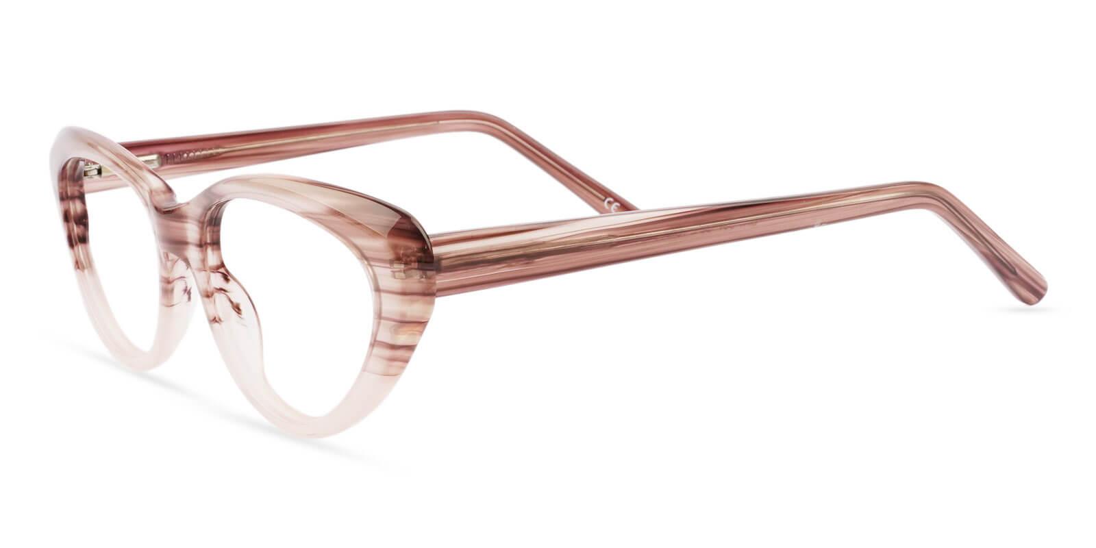 Irene Cream Acetate Eyeglasses , SpringHinges , UniversalBridgeFit Frames from ABBE Glasses