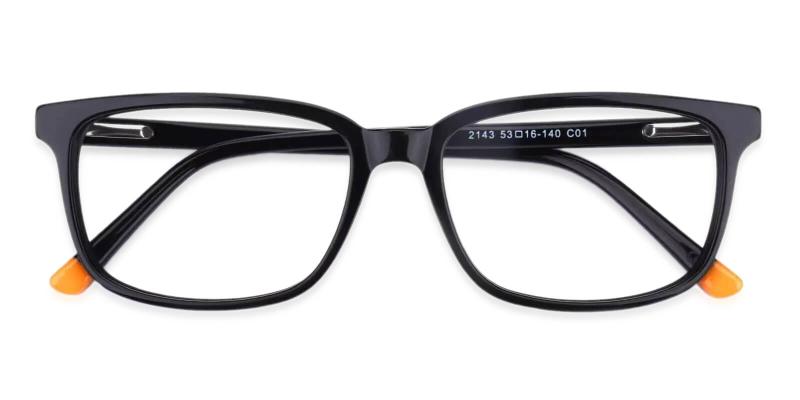 Leupp Corner Black  Frames from ABBE Glasses