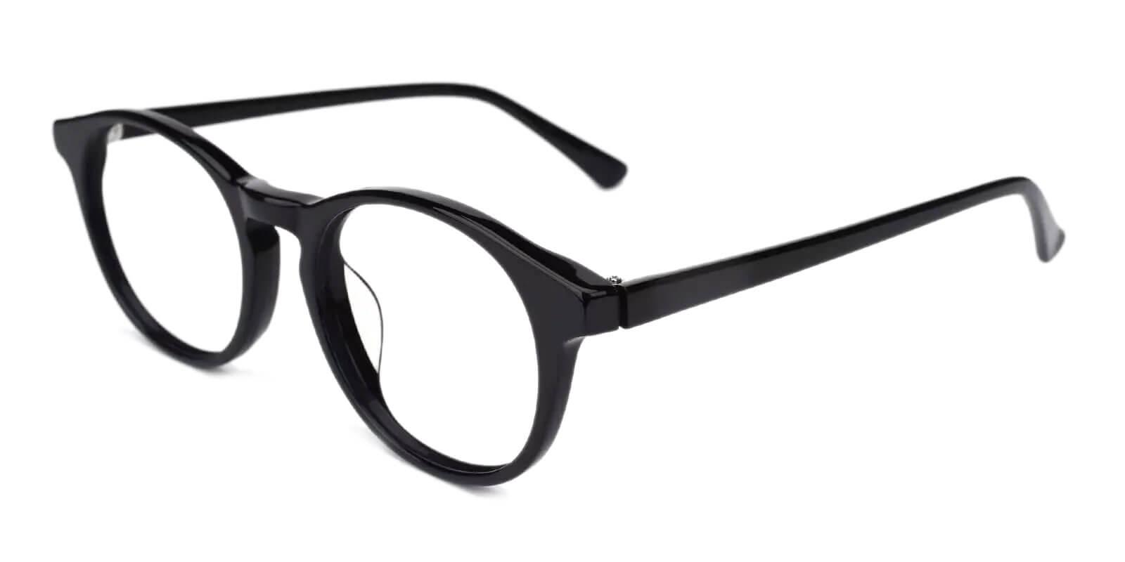 Holly Grove Black Acetate Eyeglasses , UniversalBridgeFit Frames from ABBE Glasses