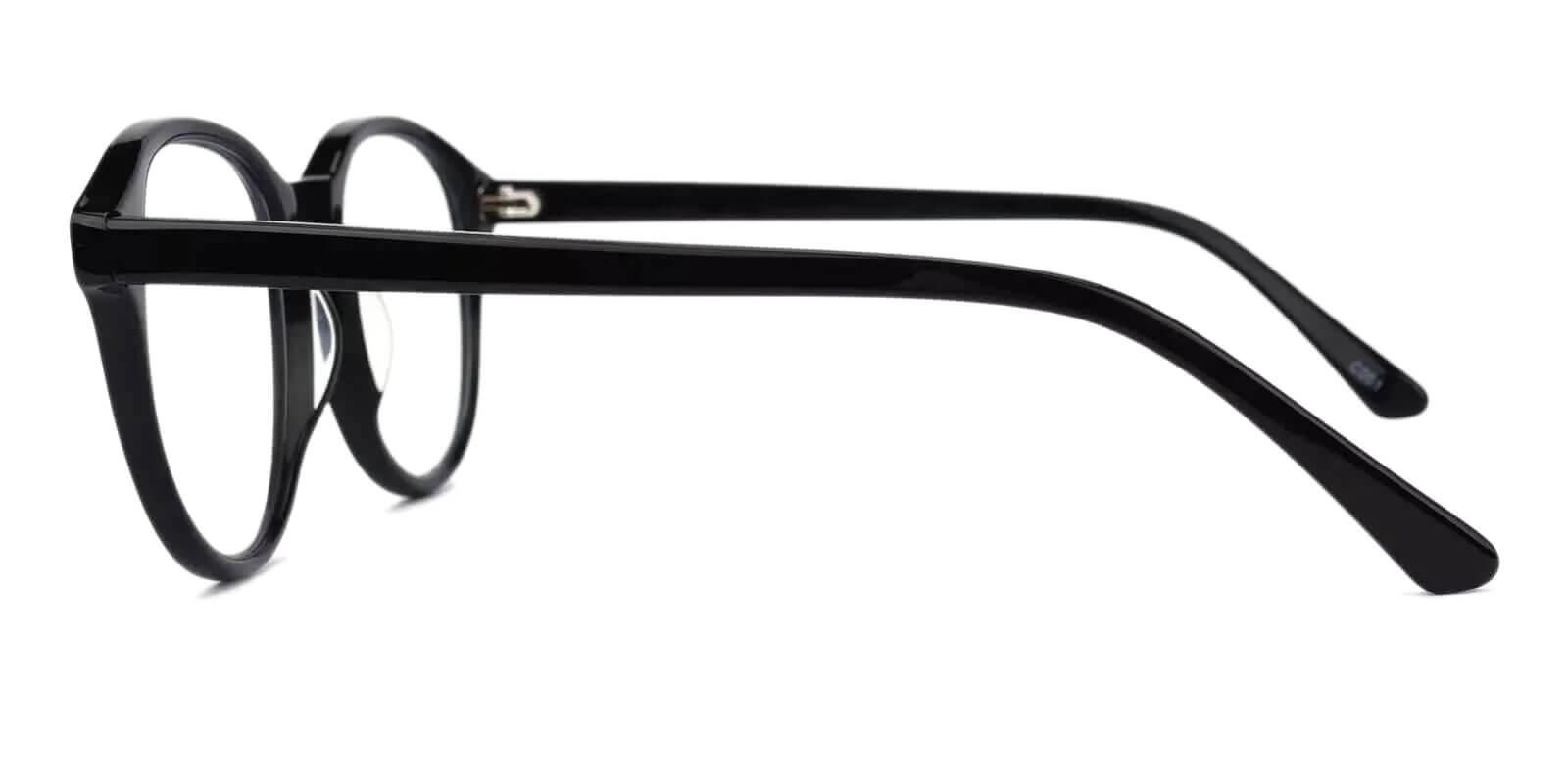 Masontown Black Acetate Eyeglasses , UniversalBridgeFit Frames from ABBE Glasses