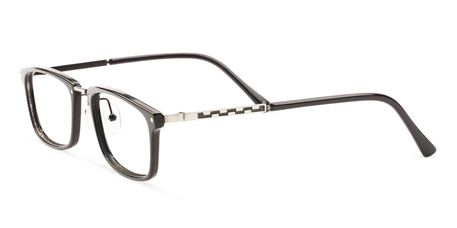Norway Black Combination Eyeglasses , NosePads Frames from ABBE Glasses