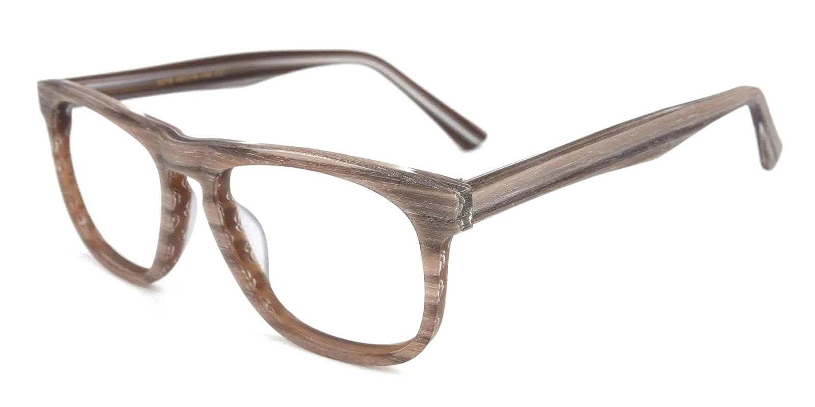 Readsboro Brown Acetate Eyeglasses , UniversalBridgeFit Frames from ABBE Glasses