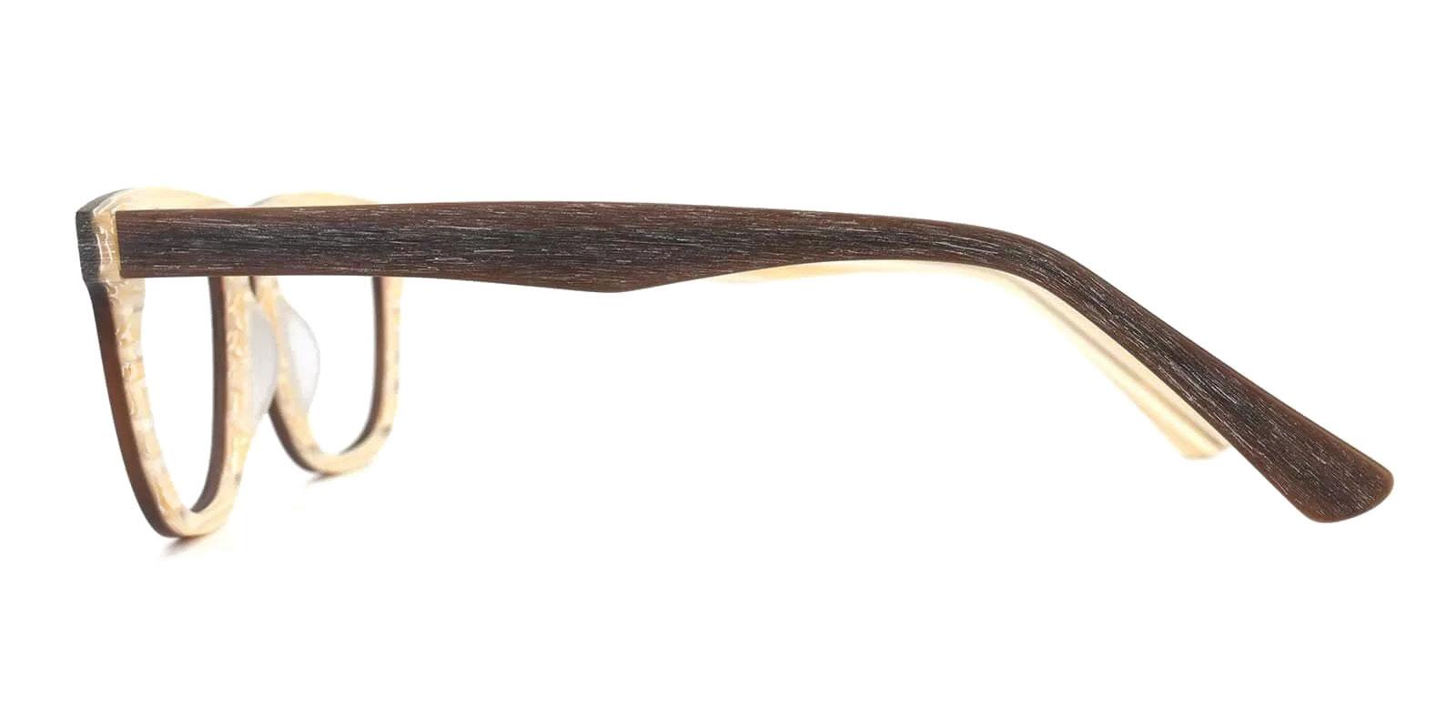 Readsboro Striped Acetate Eyeglasses , UniversalBridgeFit Frames from ABBE Glasses
