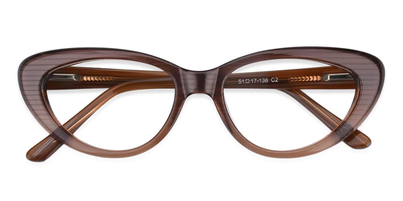 Stella Cream Acetate Eyeglasses , SpringHinges , UniversalBridgeFit Frames from ABBE Glasses