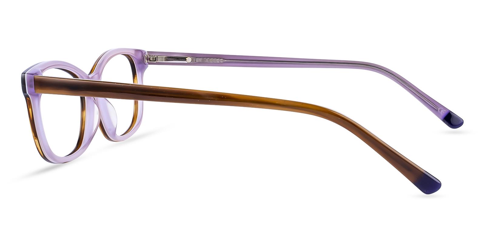 Levant Brown Acetate Eyeglasses , SpringHinges , UniversalBridgeFit Frames from ABBE Glasses