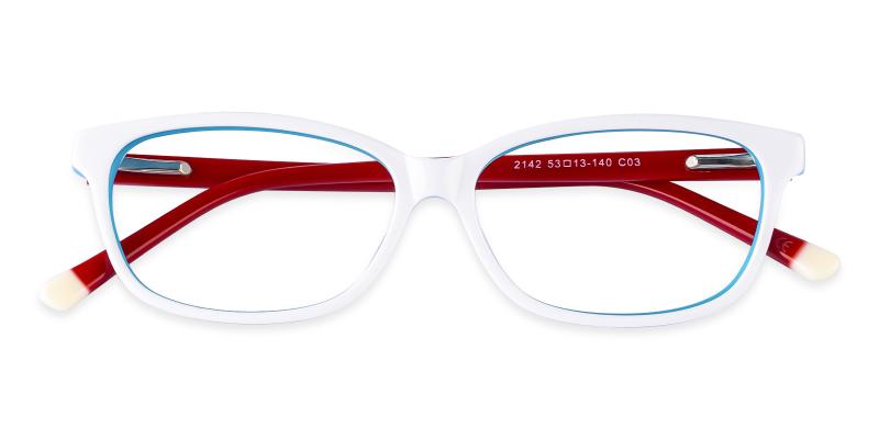 Levant White  Frames from ABBE Glasses