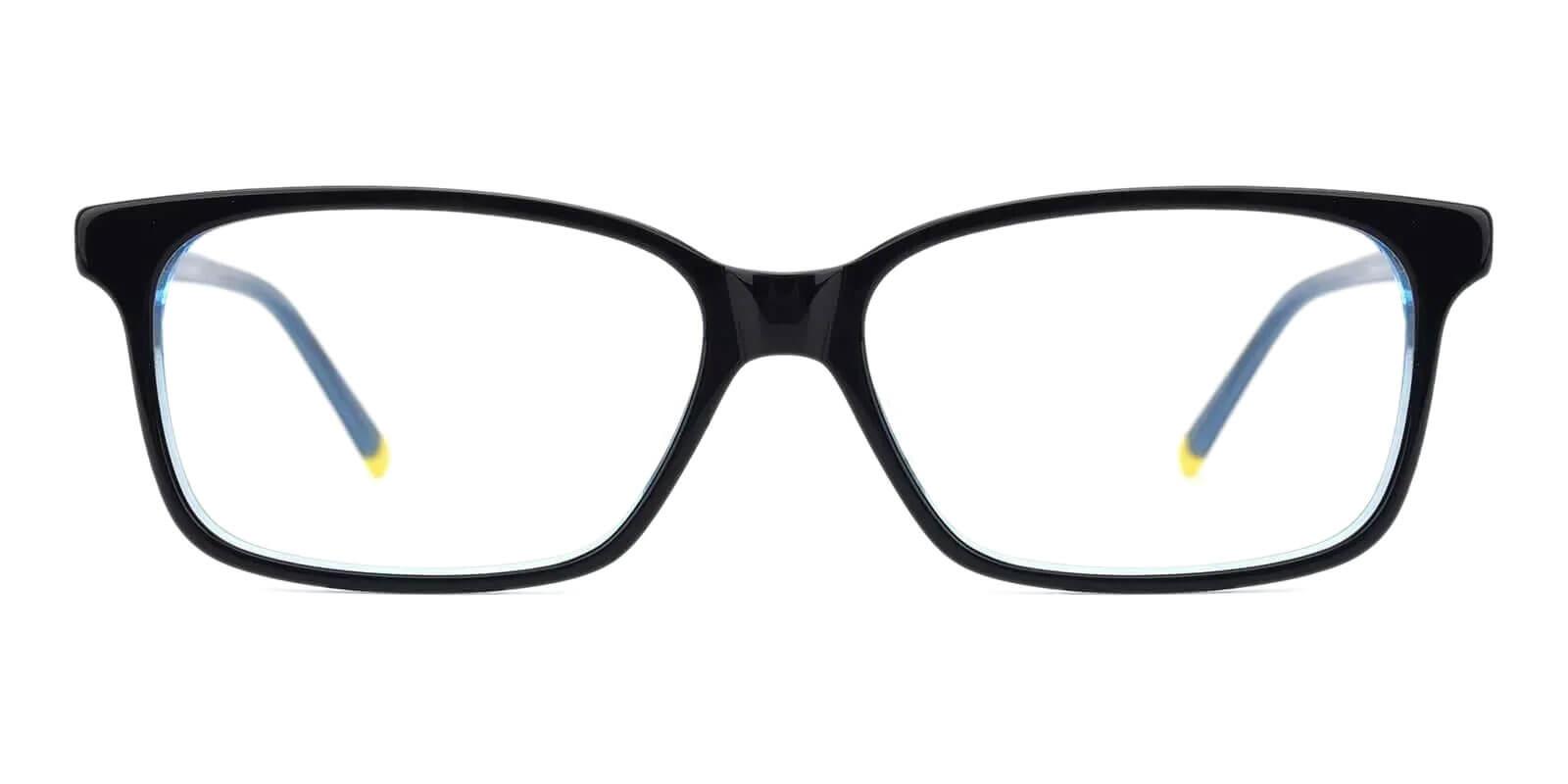 Lochloosa Blue Acetate Eyeglasses , SpringHinges , UniversalBridgeFit Frames from ABBE Glasses