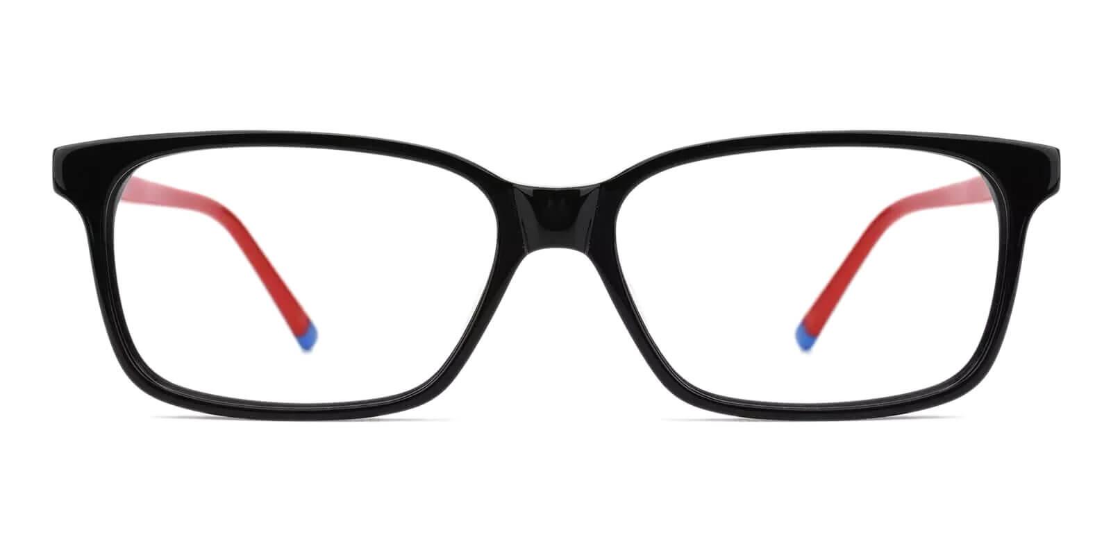 Lochloosa Red Acetate Eyeglasses , SpringHinges , UniversalBridgeFit Frames from ABBE Glasses