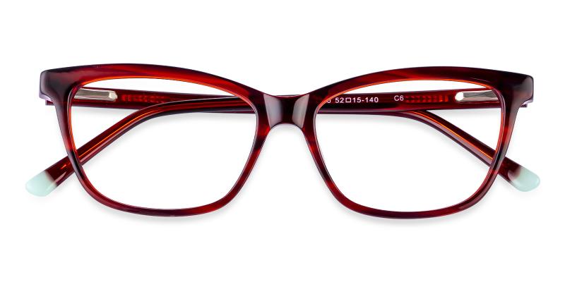 Zion Red  Frames from ABBE Glasses