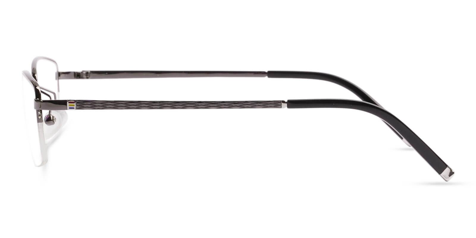 Liam Gun Titanium Eyeglasses , NosePads Frames from ABBE Glasses