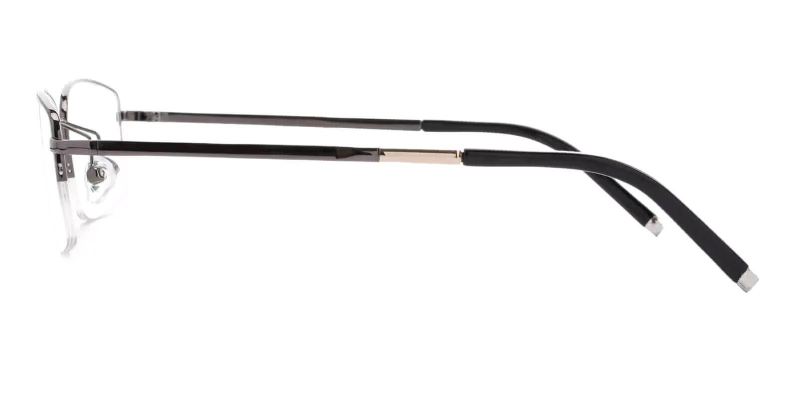 Noah Gun Titanium Eyeglasses , NosePads Frames from ABBE Glasses