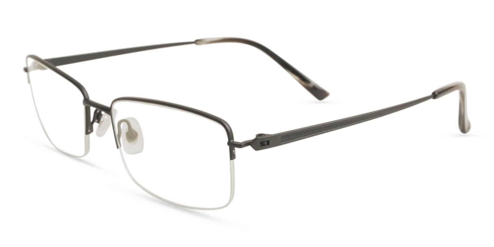 Oliver Black Titanium Eyeglasses , NosePads Frames from ABBE Glasses