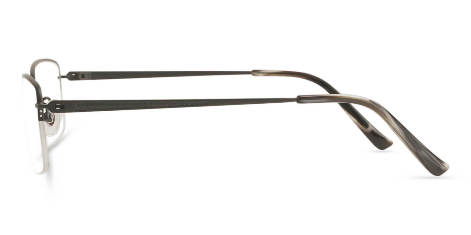 Oliver Black Titanium Eyeglasses , NosePads Frames from ABBE Glasses