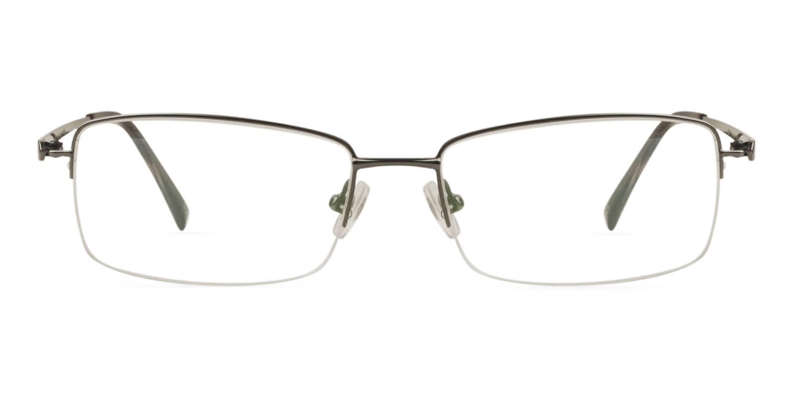 Oliver Gun Titanium Eyeglasses , NosePads Frames from ABBE Glasses