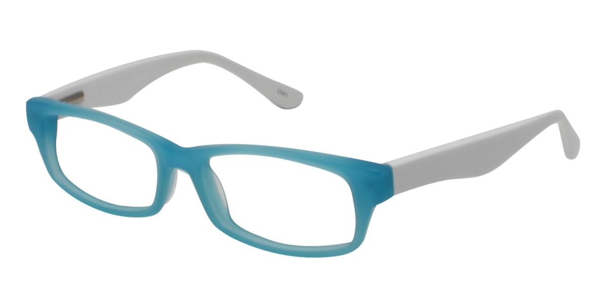 15.49 Blue Acetate Eyeglasses , UniversalBridgeFit Frames from ABBE Glasses