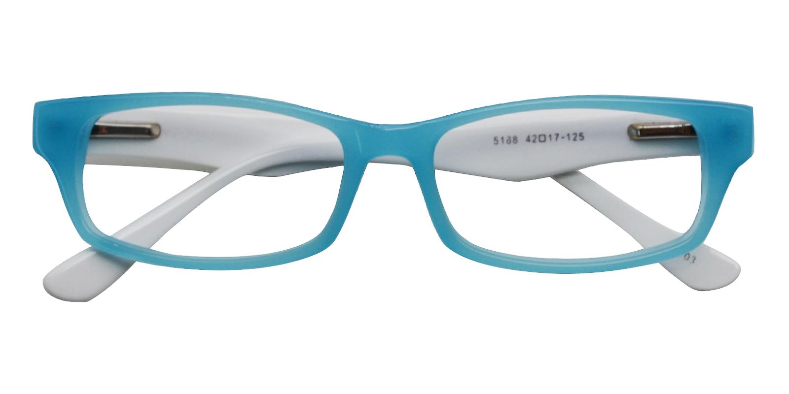 15.49 Blue Acetate Eyeglasses , UniversalBridgeFit Frames from ABBE Glasses