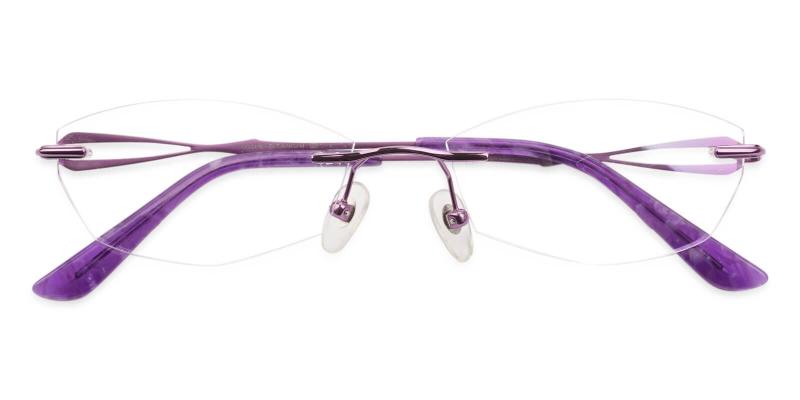 Emma Purple  Frames from ABBE Glasses