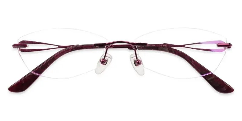 Emma Red  Frames from ABBE Glasses
