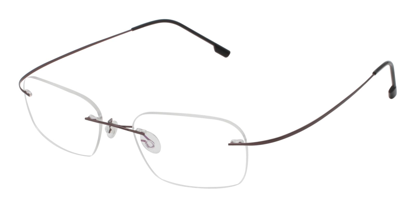 Elijah Gun Metal Eyeglasses , NosePads Frames from ABBE Glasses