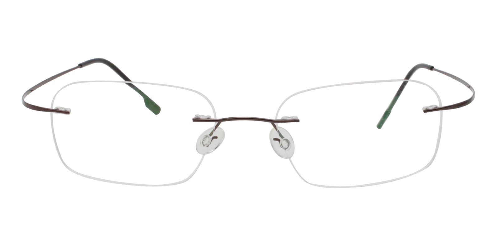 Elijah Gun Metal Eyeglasses , NosePads Frames from ABBE Glasses
