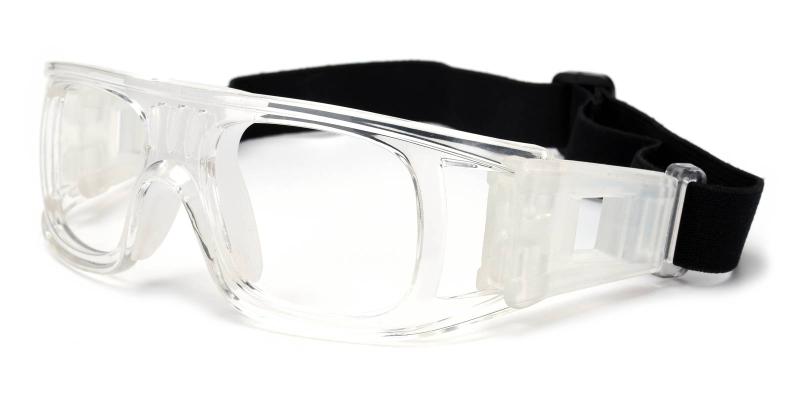 Translucent Hallettsville - Plastic Sports Glasses