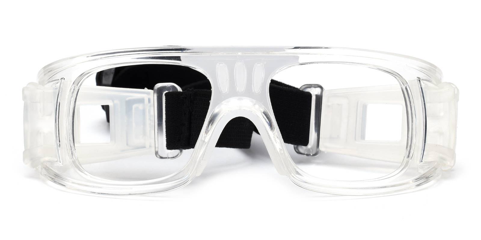Hallettsville Translucent Plastic SportsGlasses Frames from ABBE Glasses