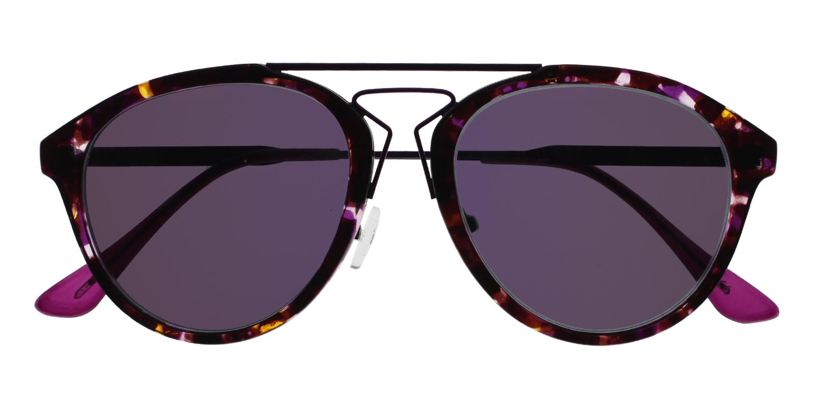 Ava Purple Metal , Combination , TR NosePads , Sunglasses Frames from ABBE Glasses