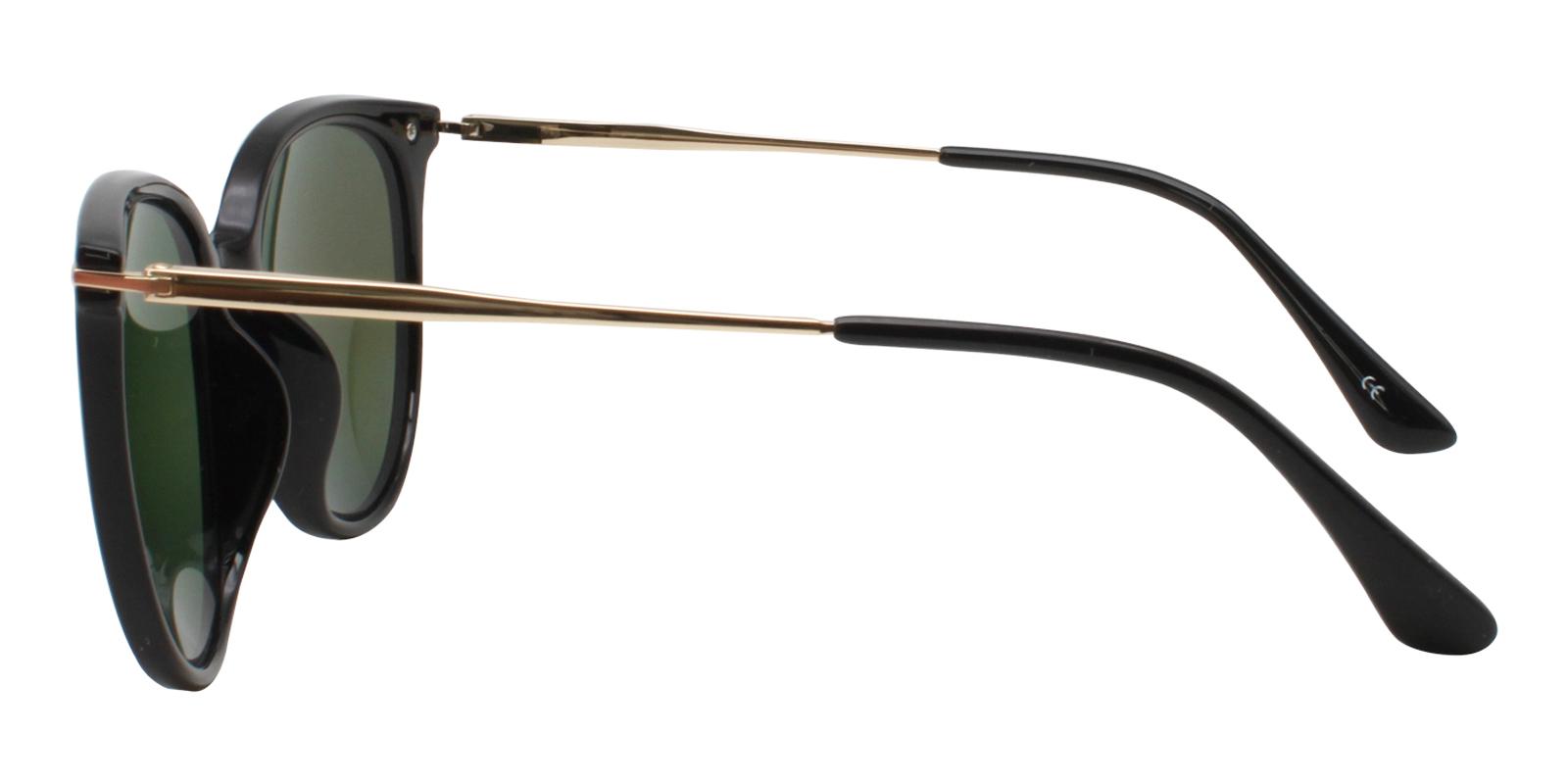 Isabella Black Metal , Combination , TR Sunglasses , UniversalBridgeFit Frames from ABBE Glasses