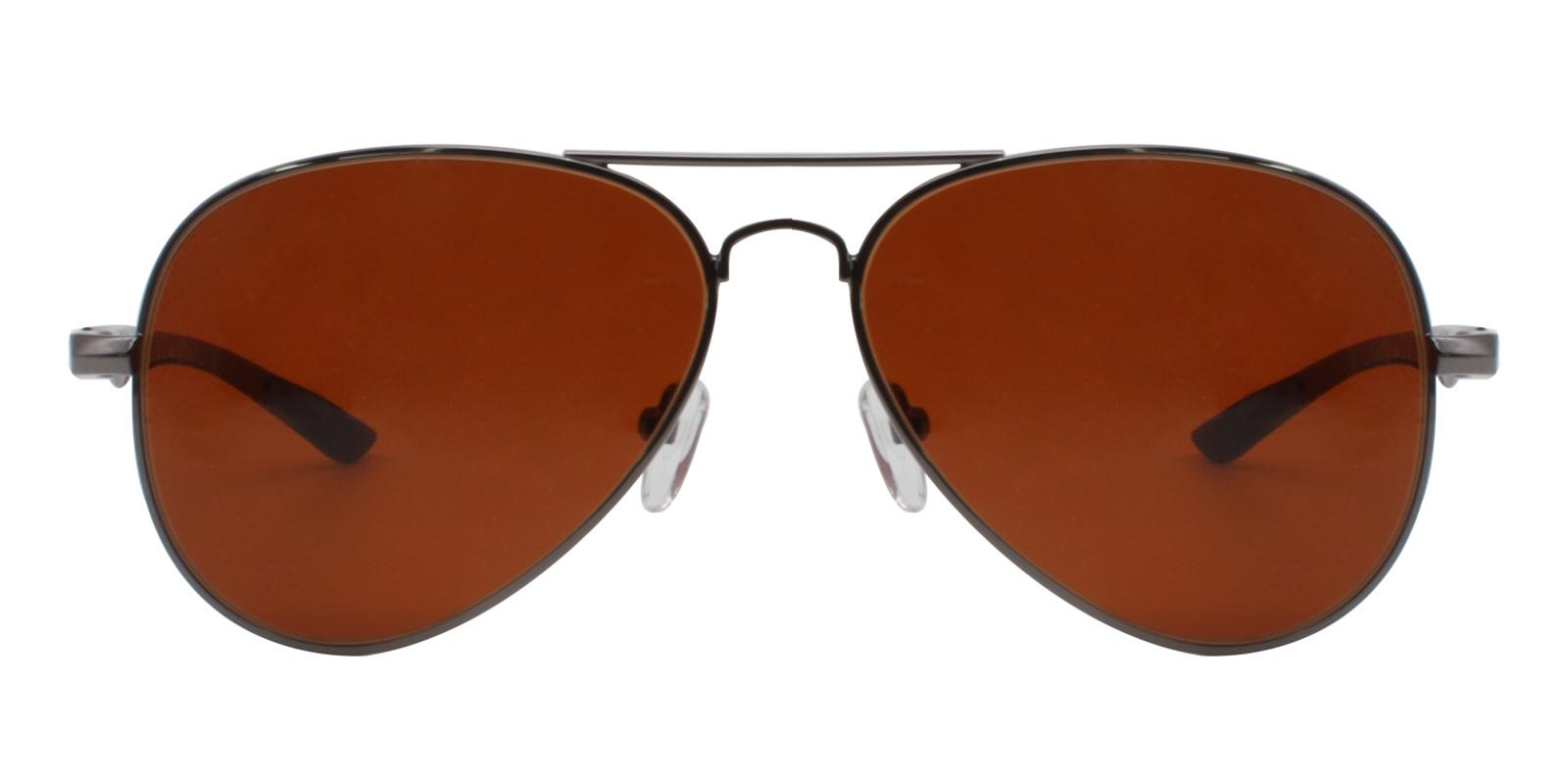 Logan Gun Metal NosePads , Sunglasses Frames from ABBE Glasses