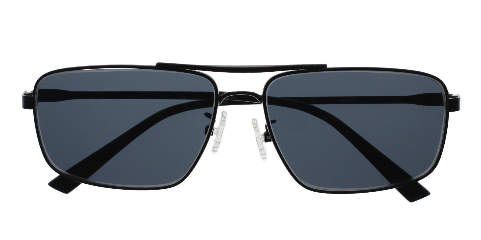 Ethan Black Metal NosePads , Sunglasses Frames from ABBE Glasses