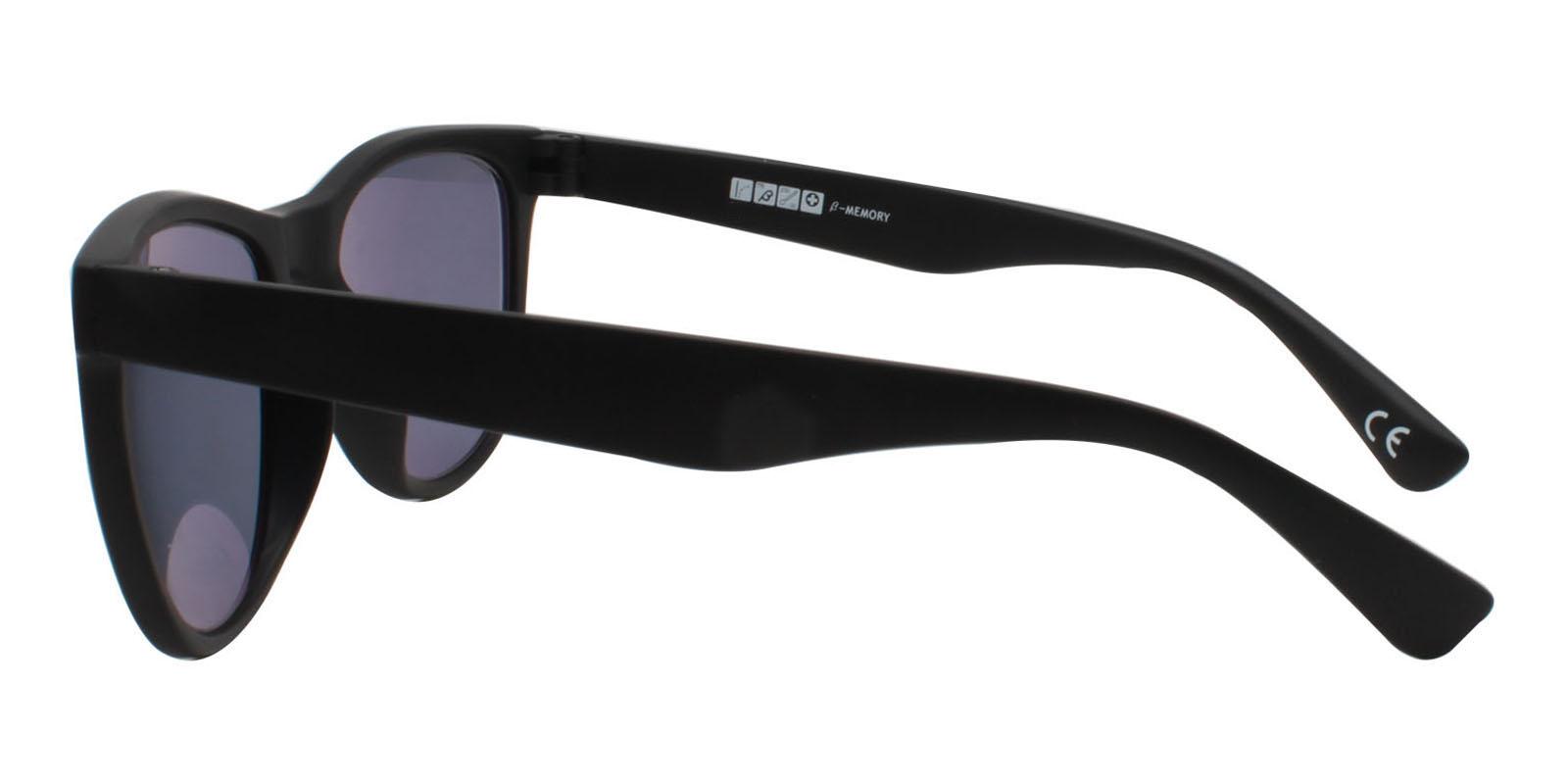 Hallstead Black TR Sunglasses , UniversalBridgeFit Frames from ABBE Glasses