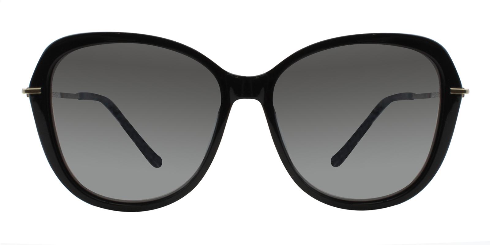 Mila Black Metal , Combination , TR Sunglasses , UniversalBridgeFit Frames from ABBE Glasses