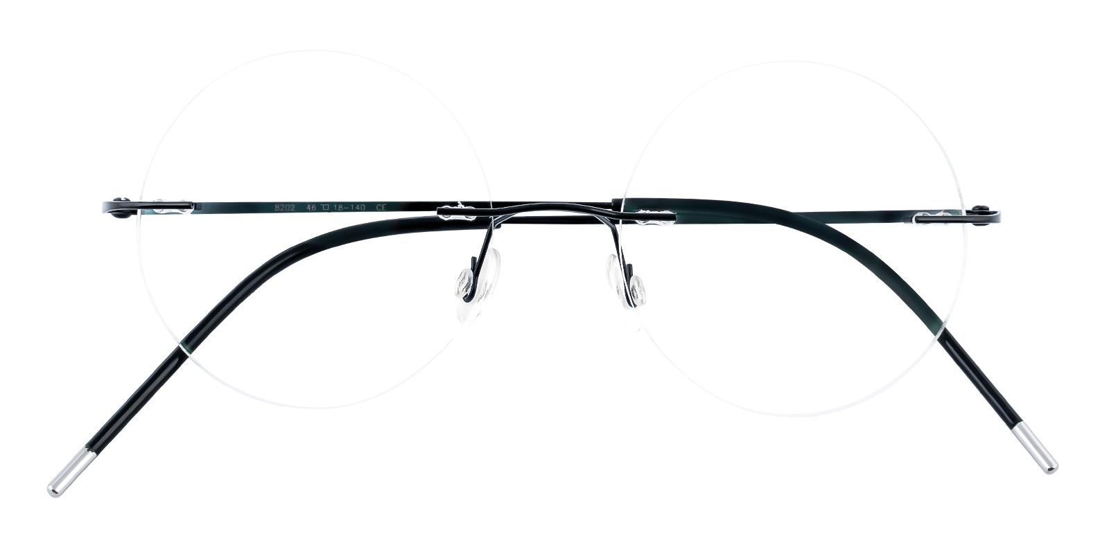 Hiawatha Black Metal NosePads , Eyeglasses Frames from ABBE Glasses