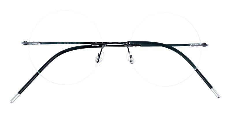 Hiawatha Black  Frames from ABBE Glasses