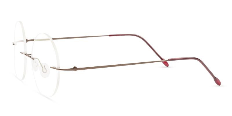 Brown Hiawatha - Metal ,Eyeglasses