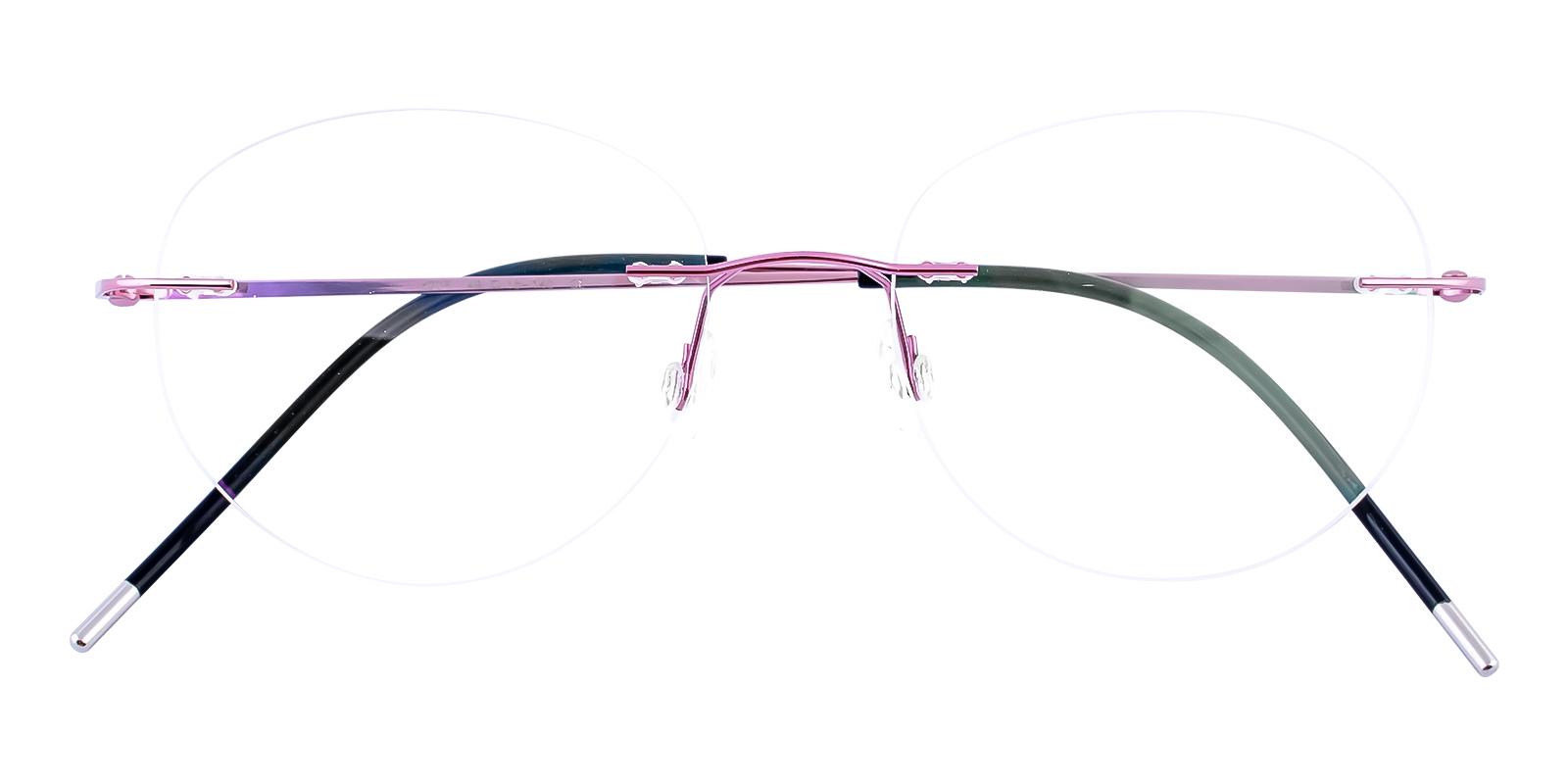 Terrace Park Purple Metal Eyeglasses , NosePads Frames from ABBE Glasses
