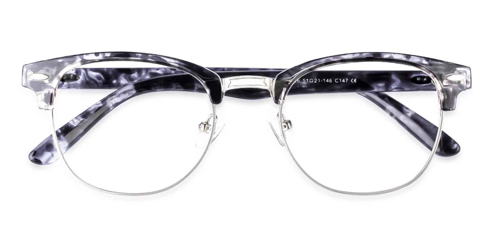 Greeley Pattern Metal Eyeglasses , NosePads Frames from ABBE Glasses