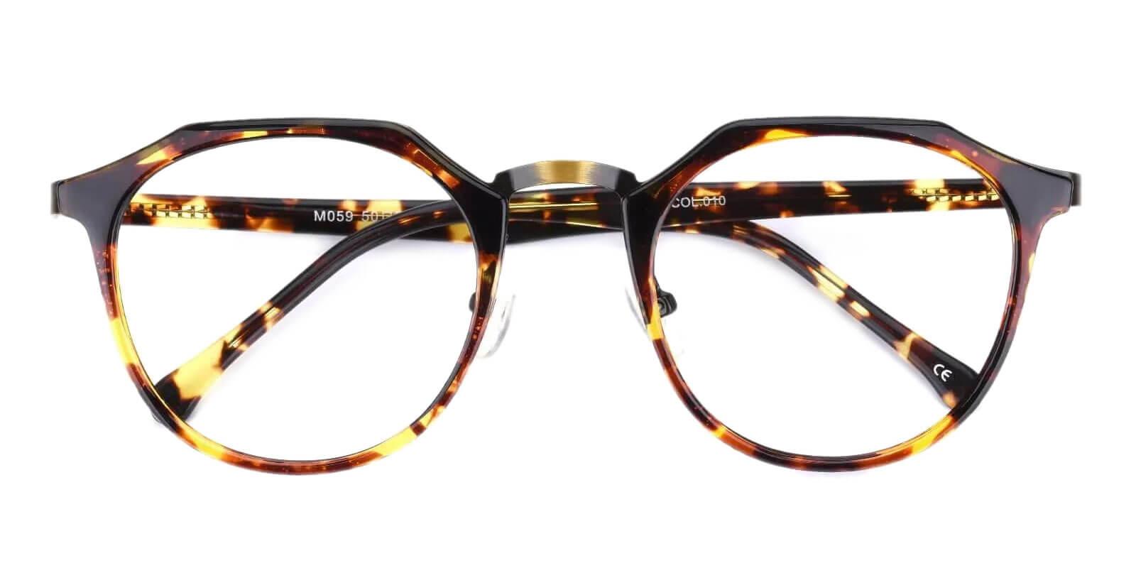 Escalante Leopard Metal , Combination , TR Eyeglasses , NosePads Frames from ABBE Glasses