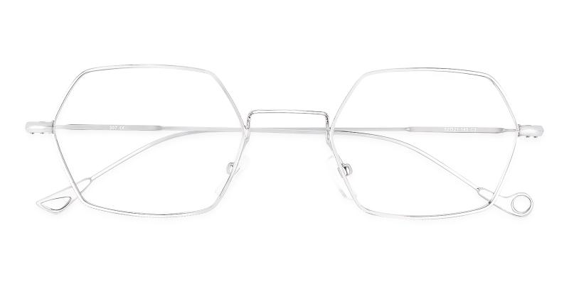 Crystal Silver  Frames from ABBE Glasses