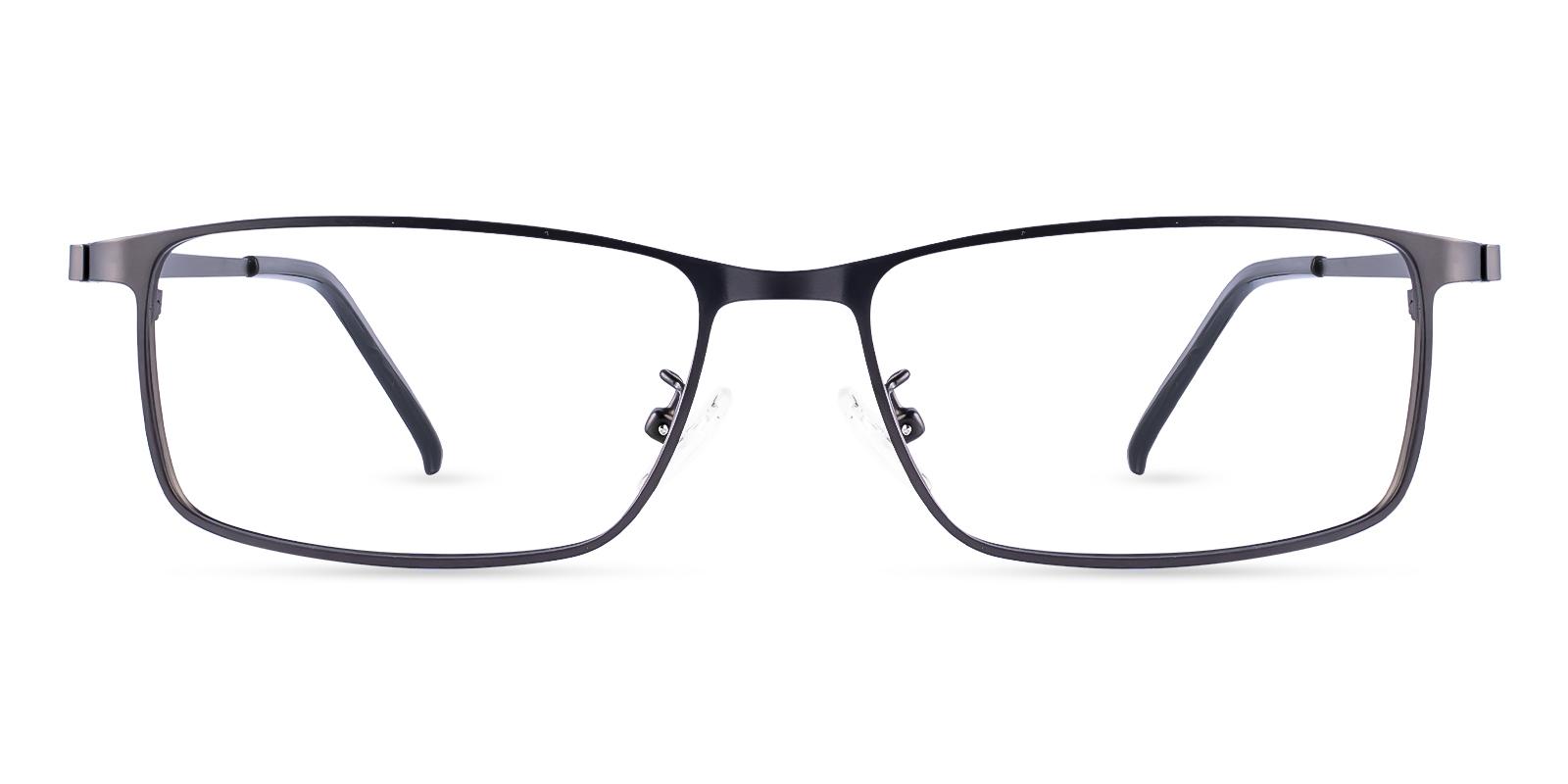 Daniel Gun Metal Eyeglasses , NosePads Frames from ABBE Glasses