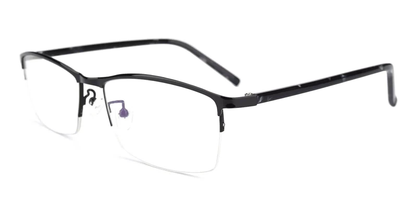 William Black Metal Eyeglasses , NosePads Frames from ABBE Glasses