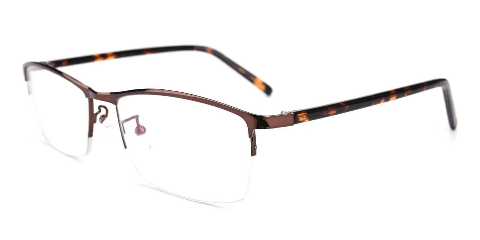 William Brown Metal Eyeglasses , NosePads Frames from ABBE Glasses