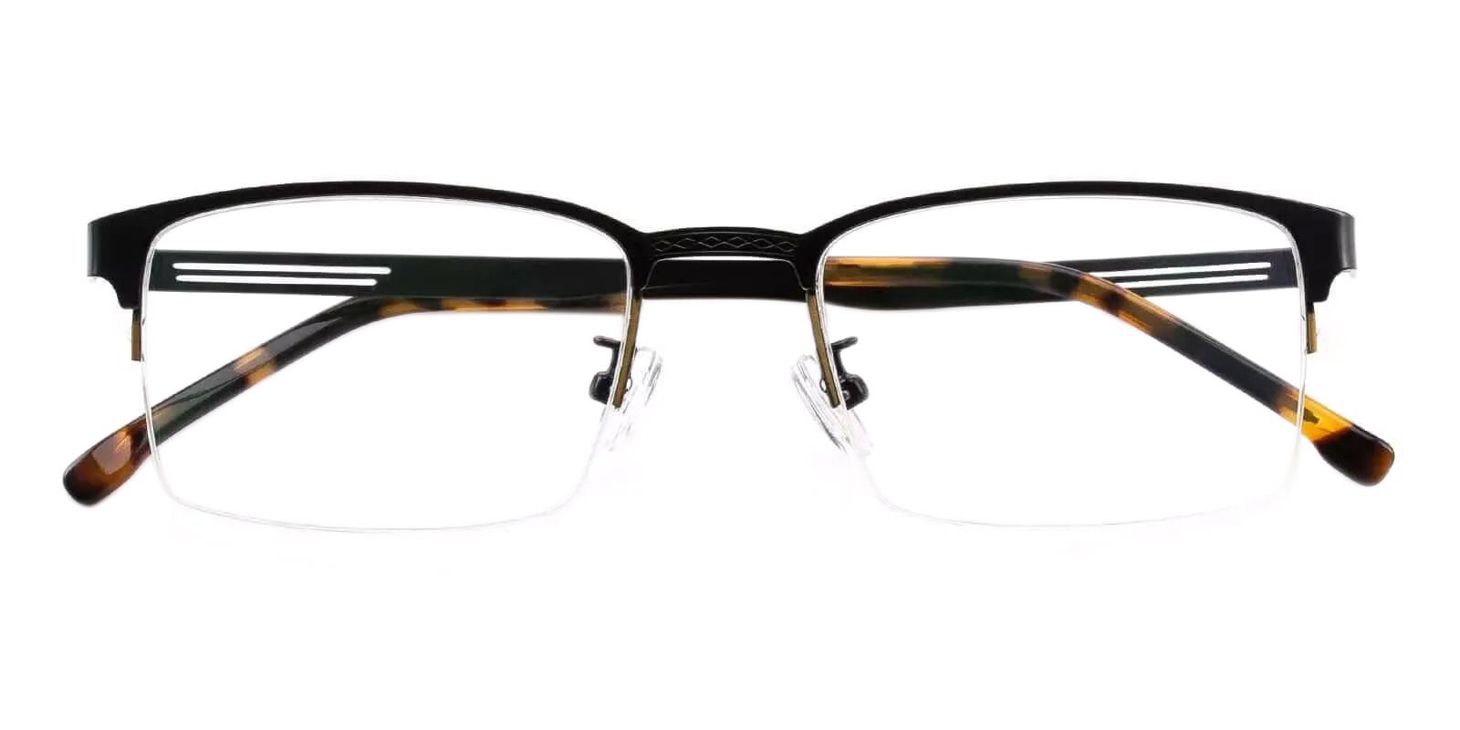Gabriel Gold Metal Eyeglasses , NosePads Frames from ABBE Glasses