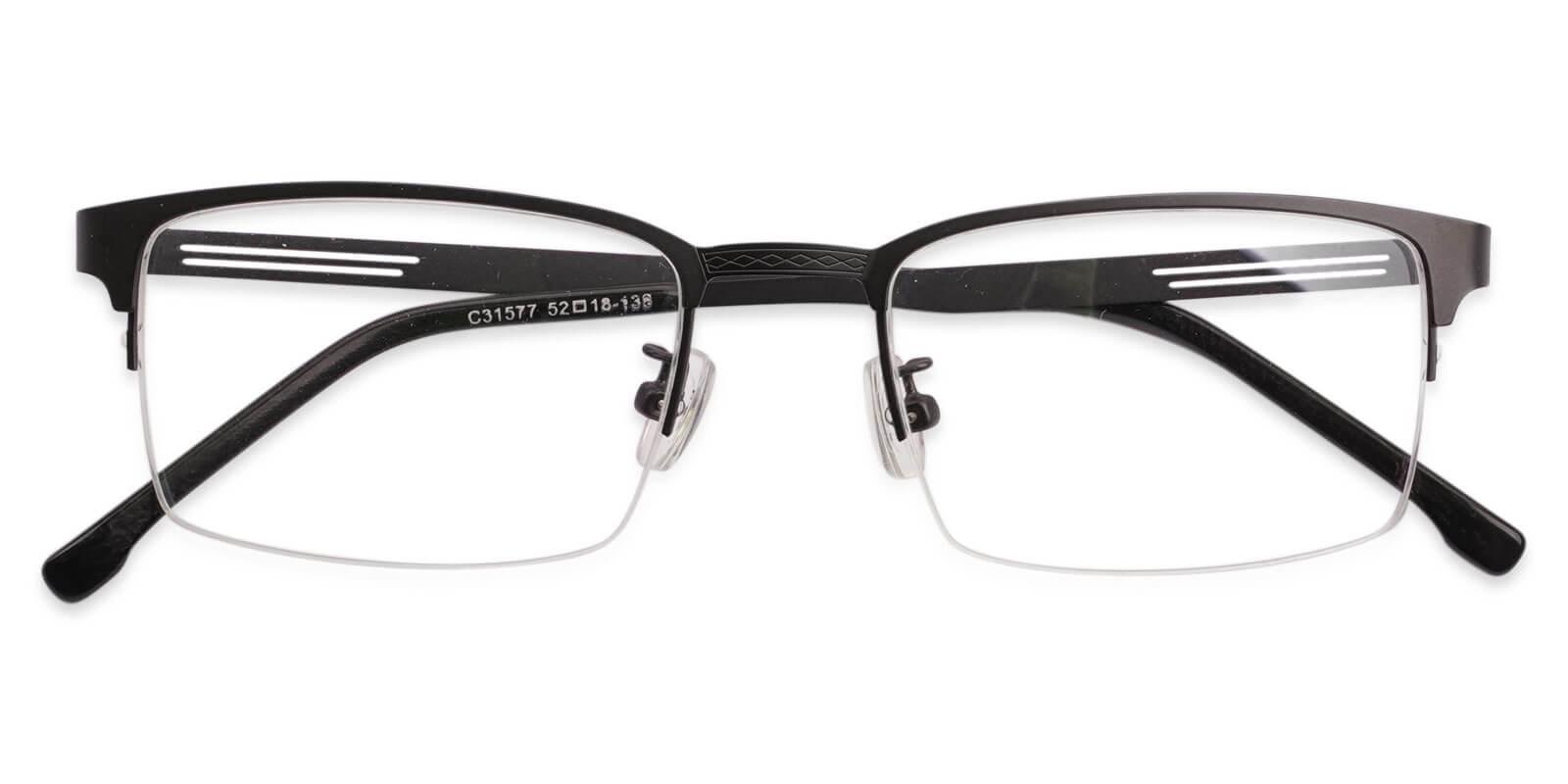 Gabriel Pattern Metal Eyeglasses , NosePads Frames from ABBE Glasses