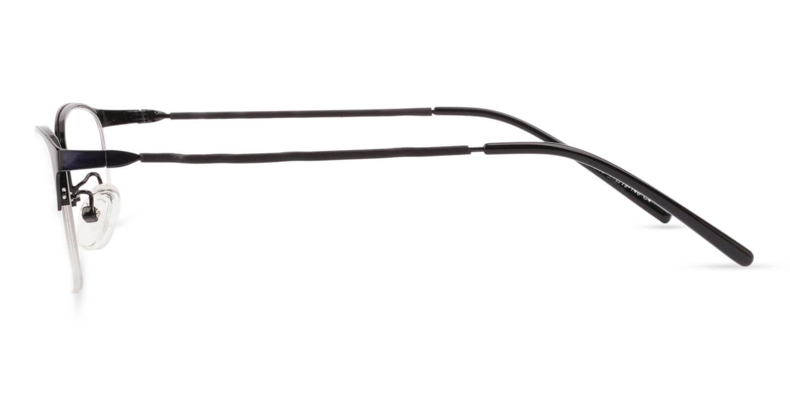 Lassiter Blue Metal Eyeglasses , NosePads Frames from ABBE Glasses
